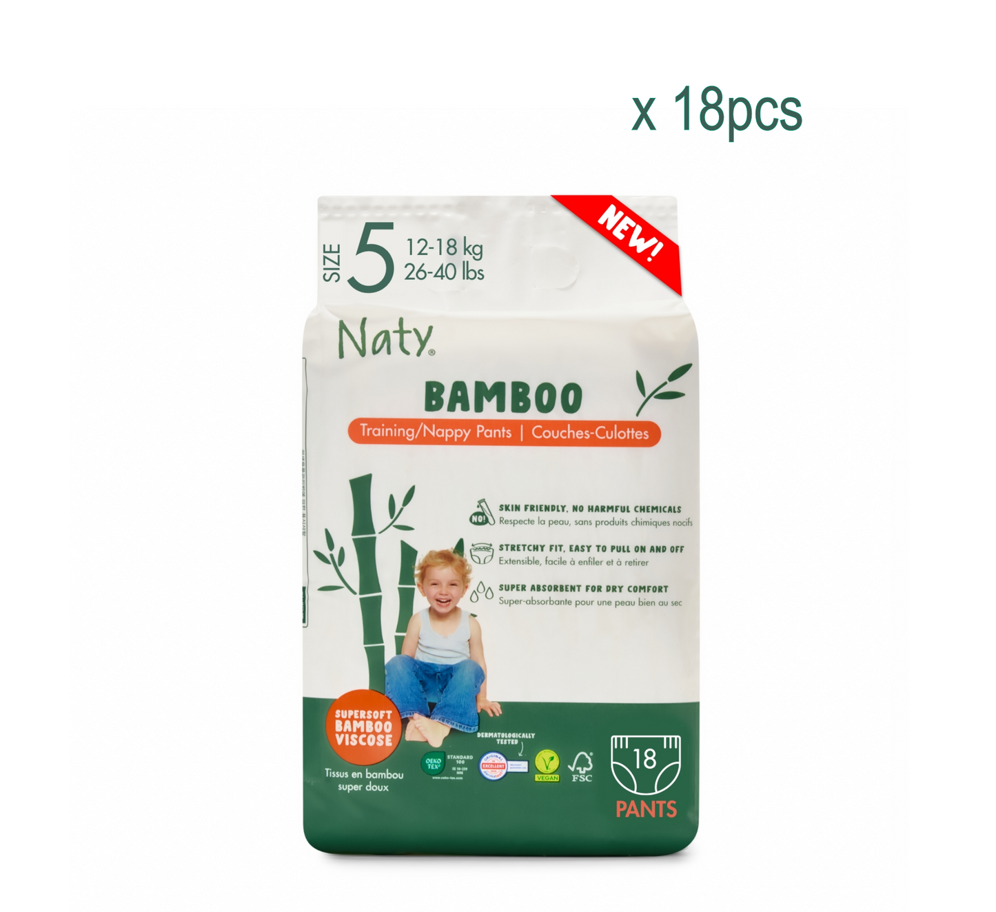 Naty Bamboo Training Pants