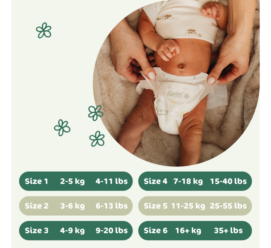 Naty BioEmbrace Diapers (Pelena)