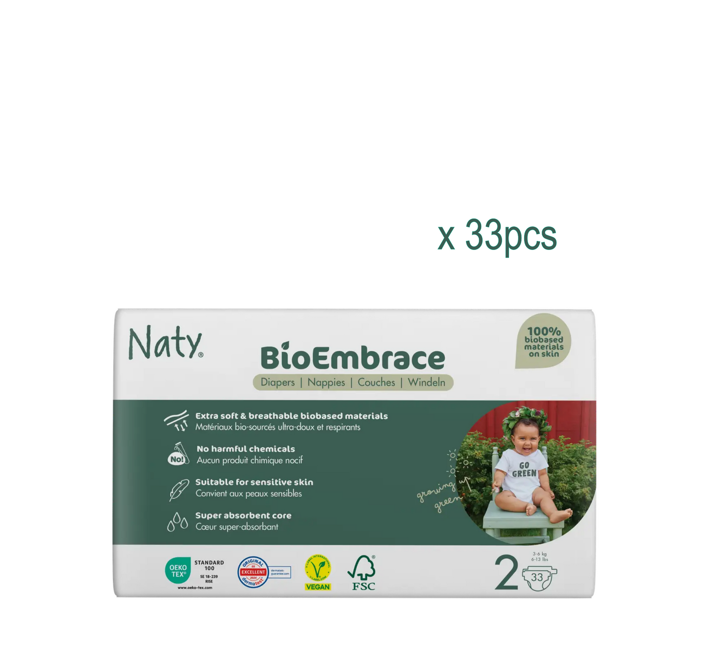 Naty BioEmbrace Diapers (Pelena)