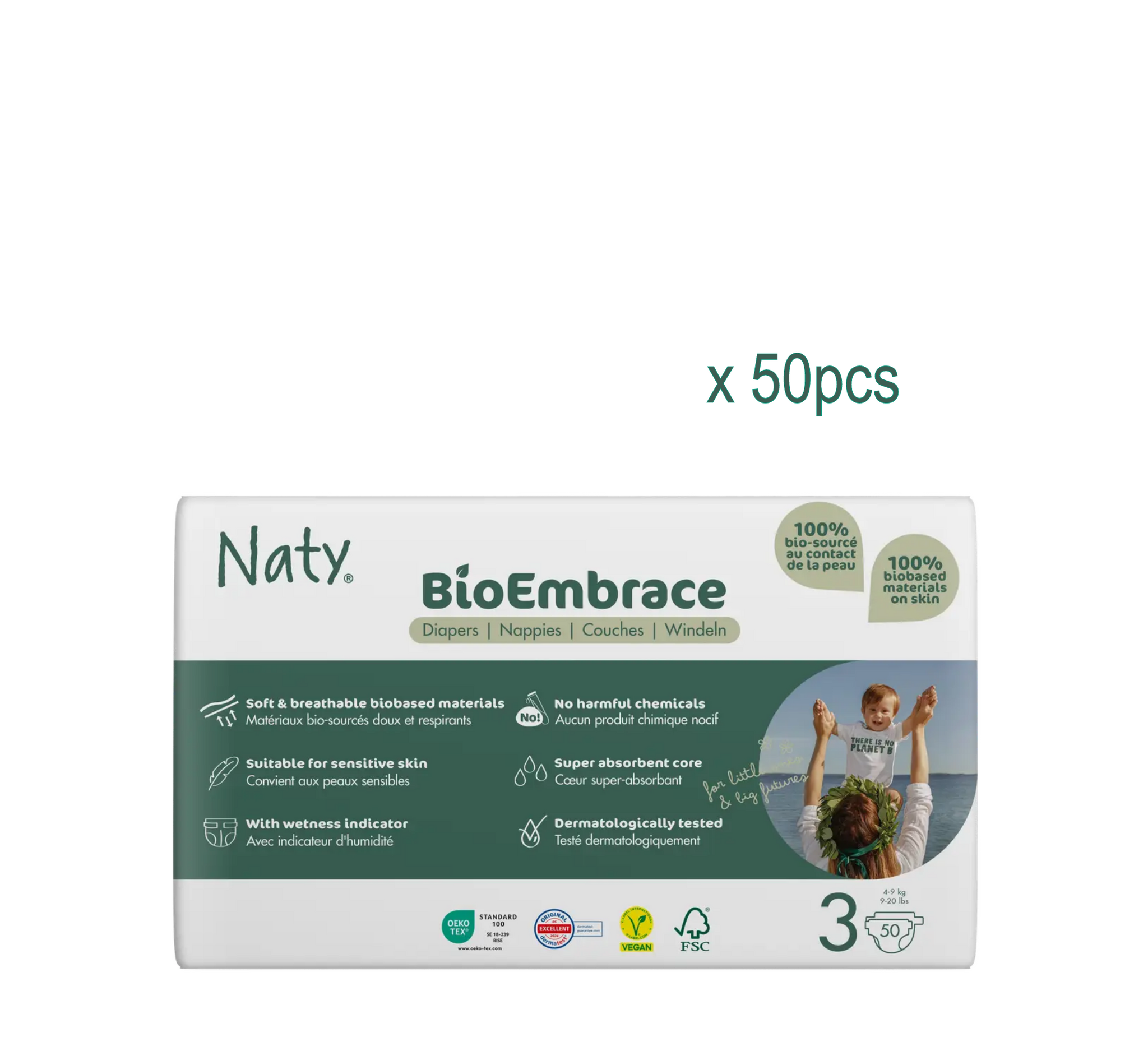 Naty BioEmbrace Diapers (Pelena)