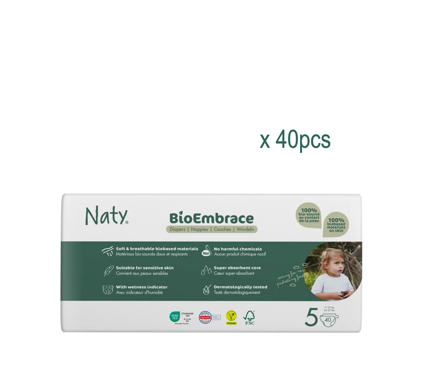 Naty BioEmbrace Diapers (Pelena)