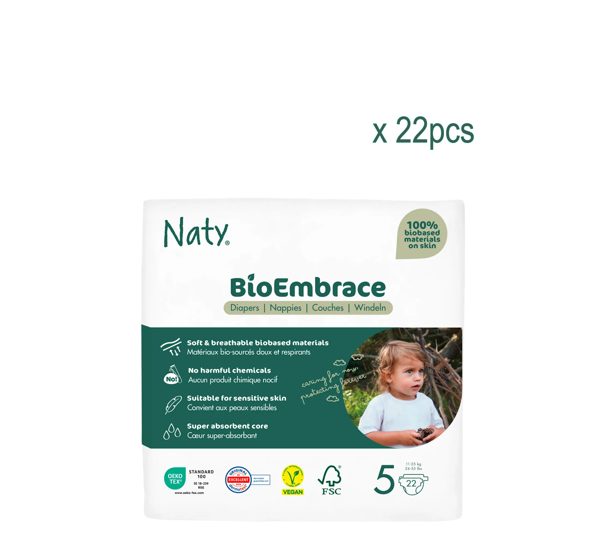 Naty BioEmbrace Diapers (Pelena)