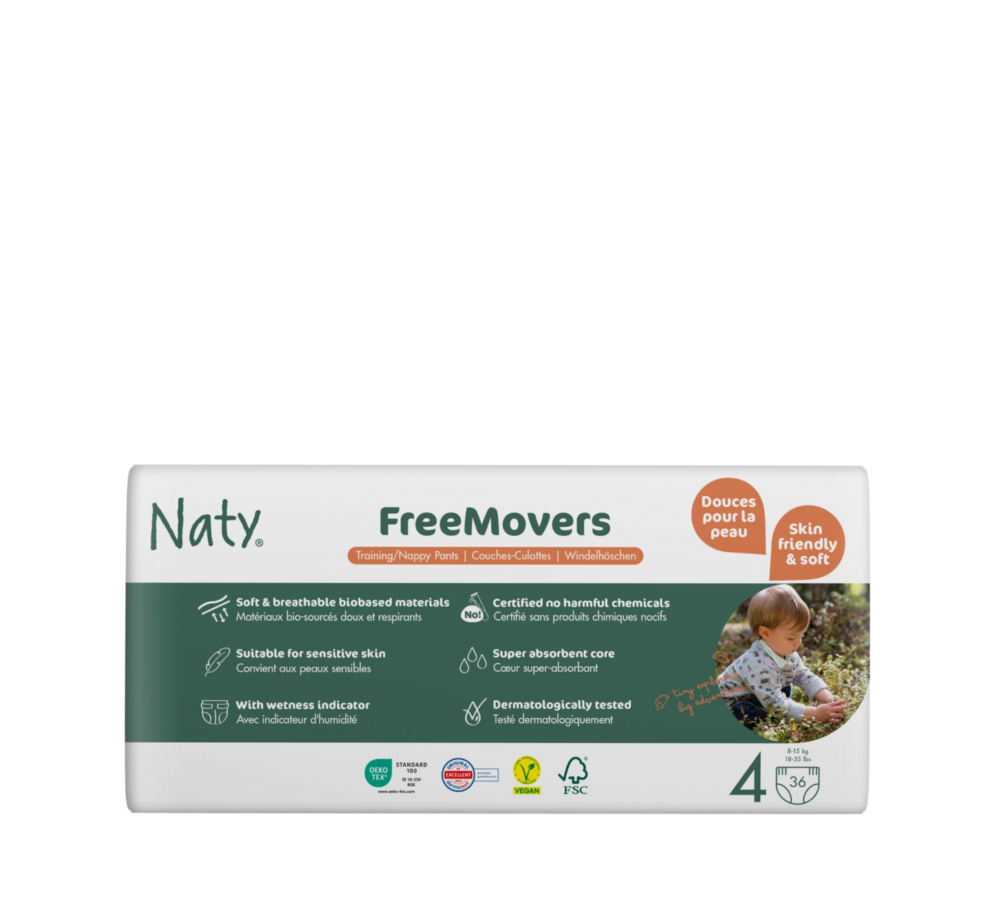 Naty FreeMovers Diaper Pants
