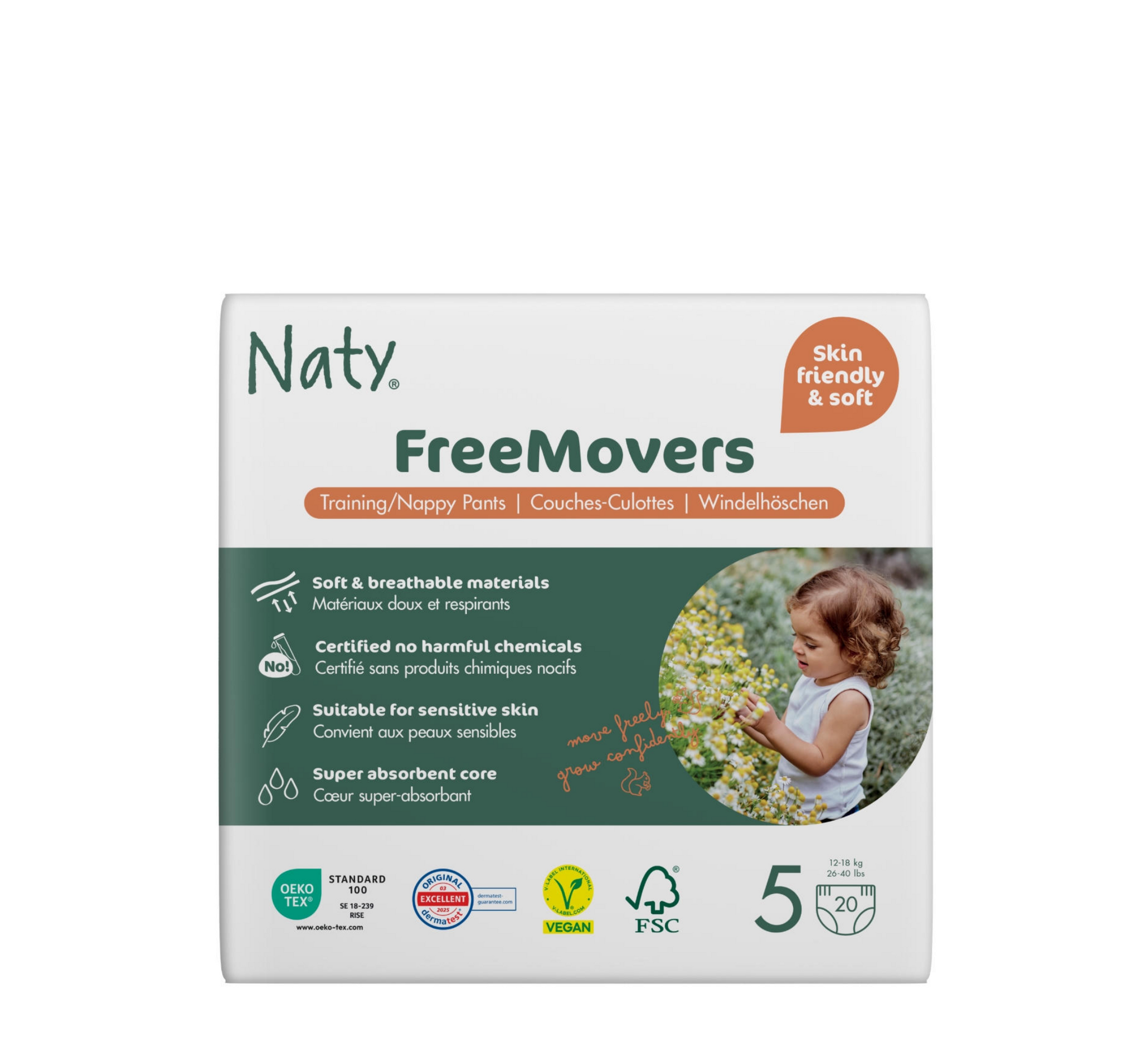 Naty FreeMovers Diaper Pants