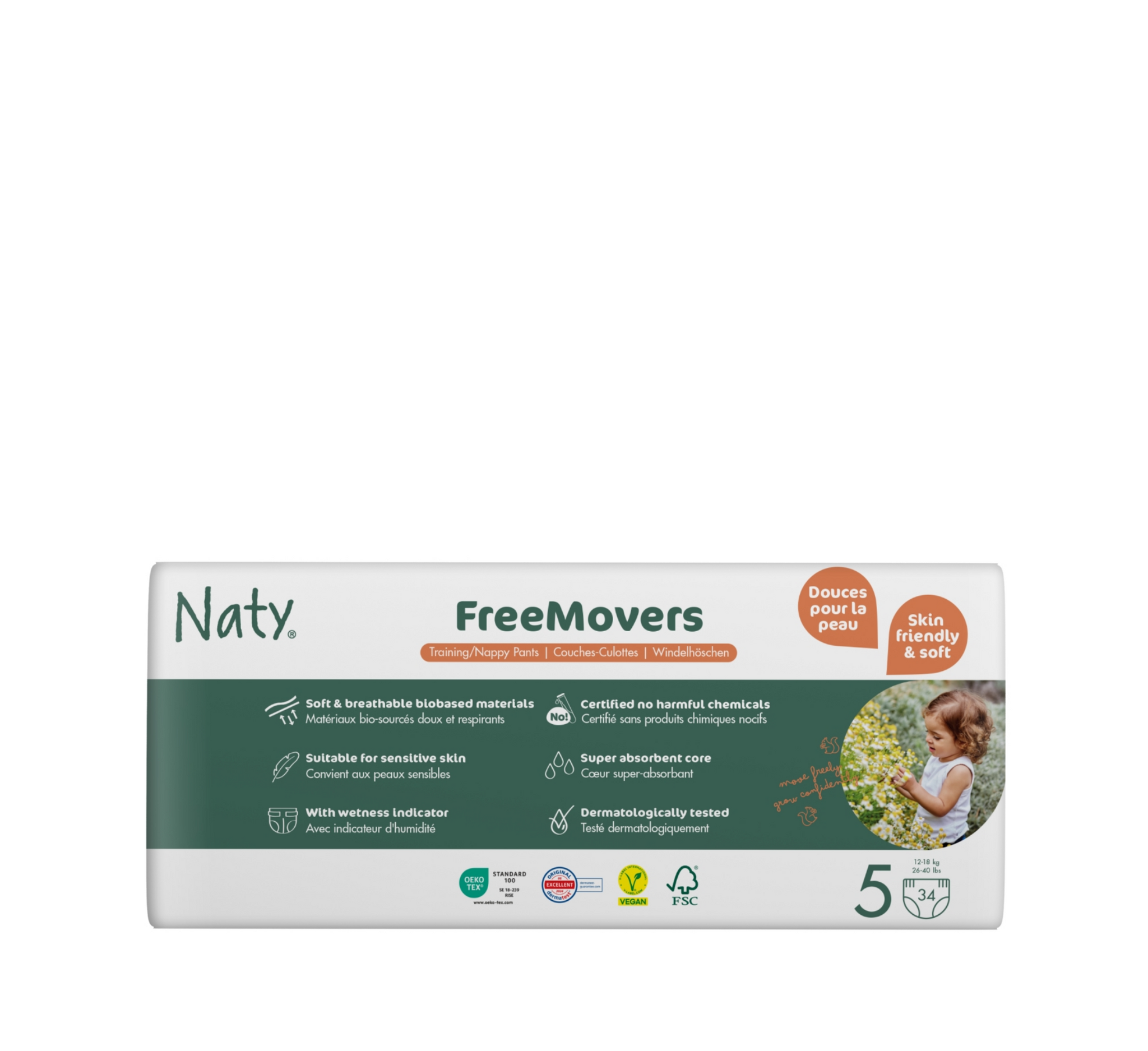 Naty FreeMovers Diaper Pants