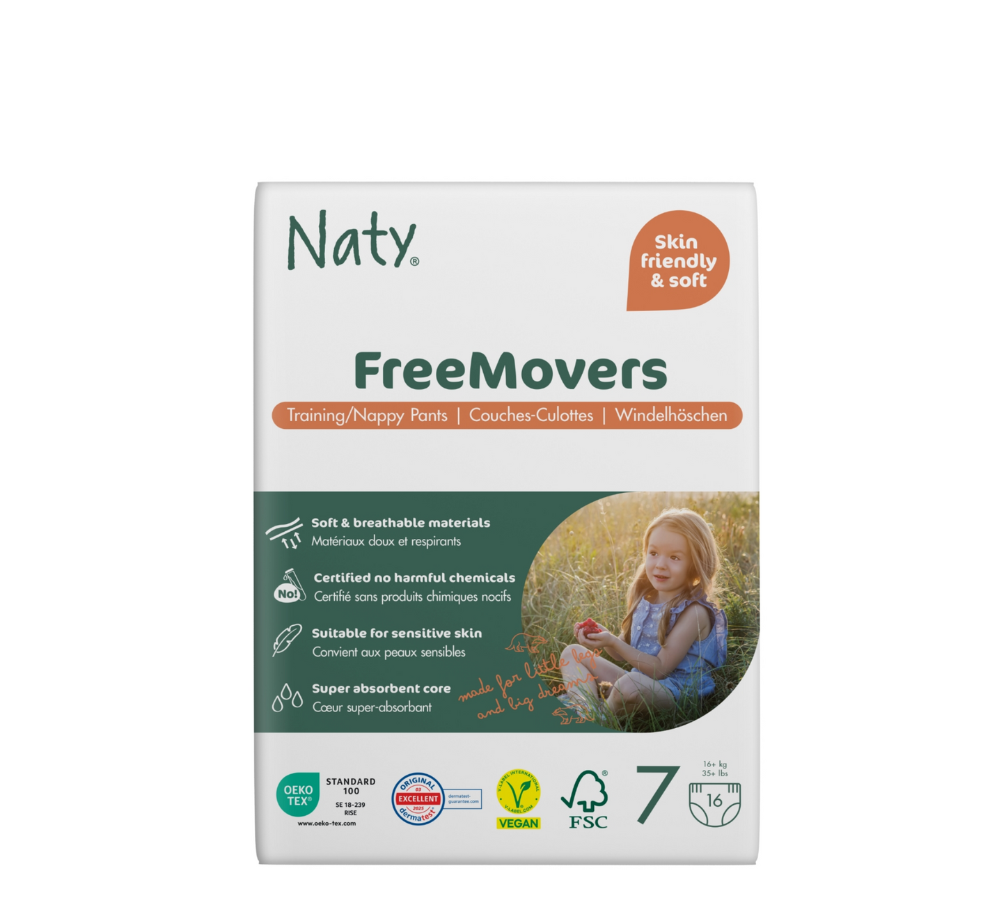 Naty FreeMovers Diaper Pants