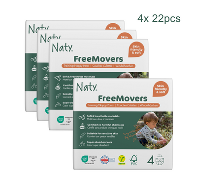 Панталони за пелени Naty FreeMovers