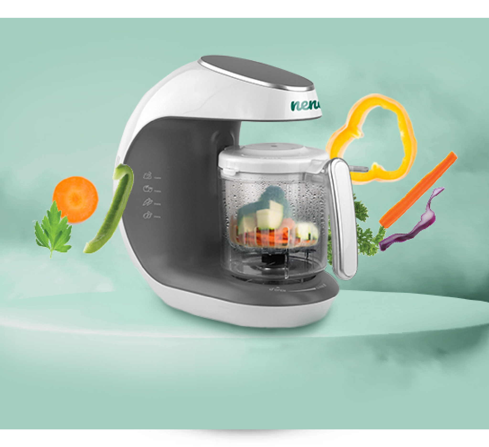 Neno Cibo – Baby Food Blender with Steaming Function