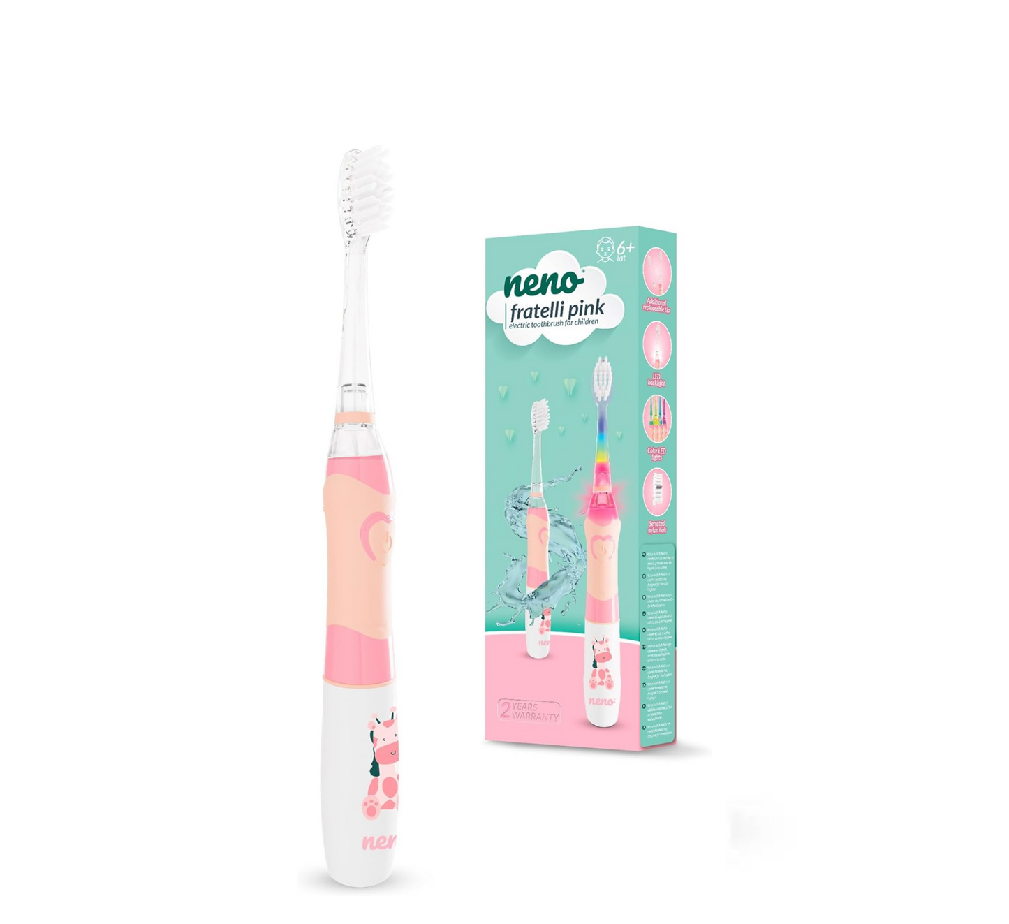 Neno Fratelli Blue – Electric Toothbrush for Children 6 Years+