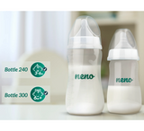 Neno Plastic Baby 2 in 1 Feeding Bottle (240ml/300ml)