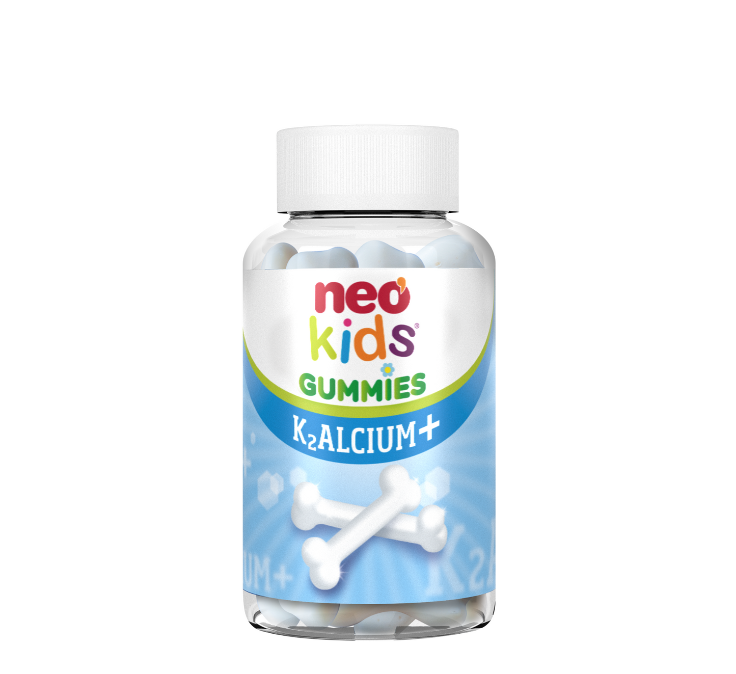 Гумени бомбони Neo Kids Kalcium+ (*30 парчиња)