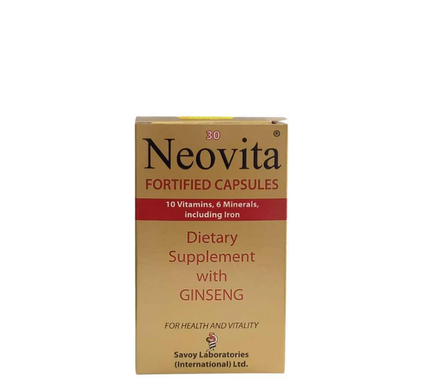 Neovita Fortified Soft Gelatin Capsules *30caps