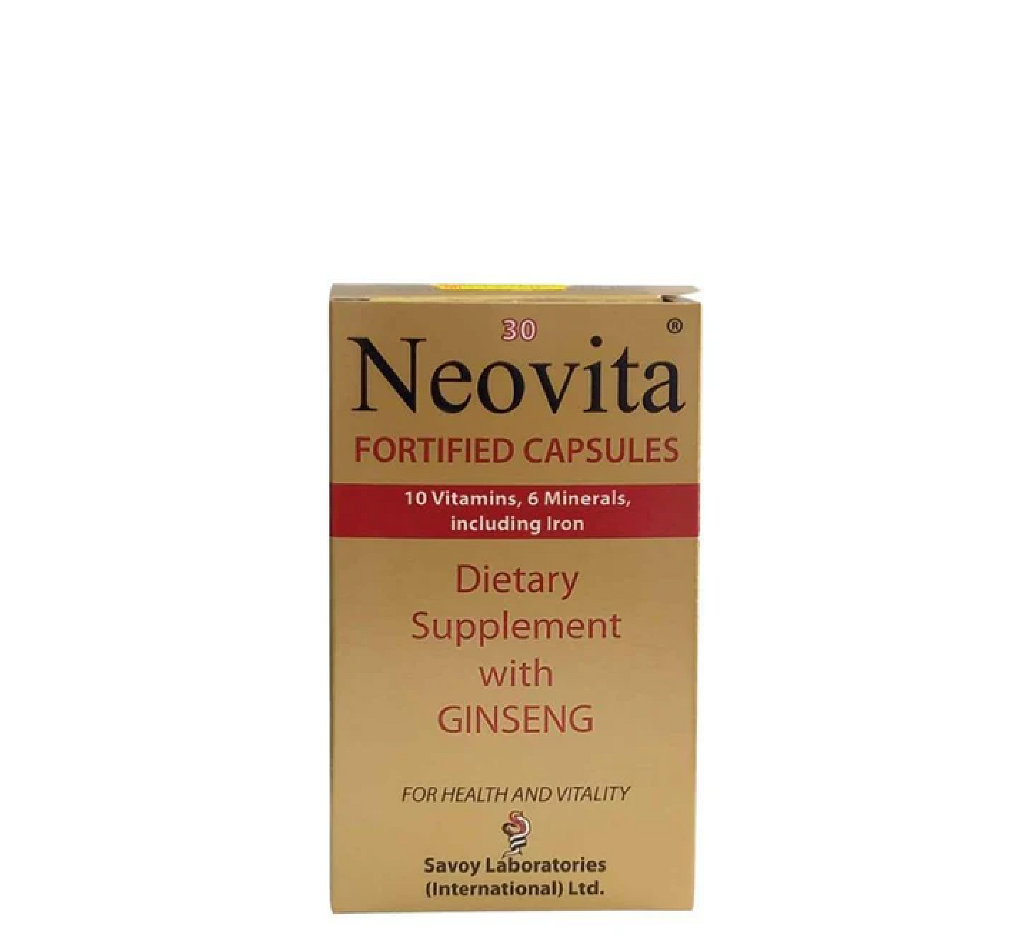 Neovita Fortified Soft Gelatin Capsules *30caps