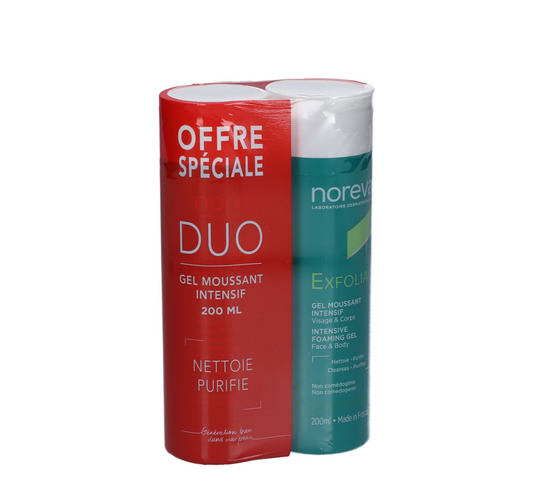 Noreva Exfoliac Intensive Foaming Gel Duo Pack *(2 x 200ml)