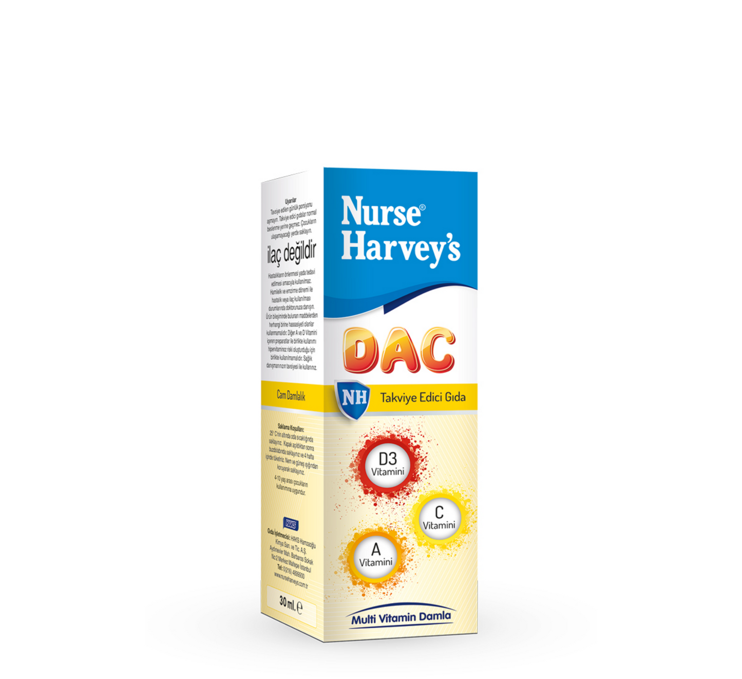 Nurse Harvey’s DAC Vitamins for Infants *30ml