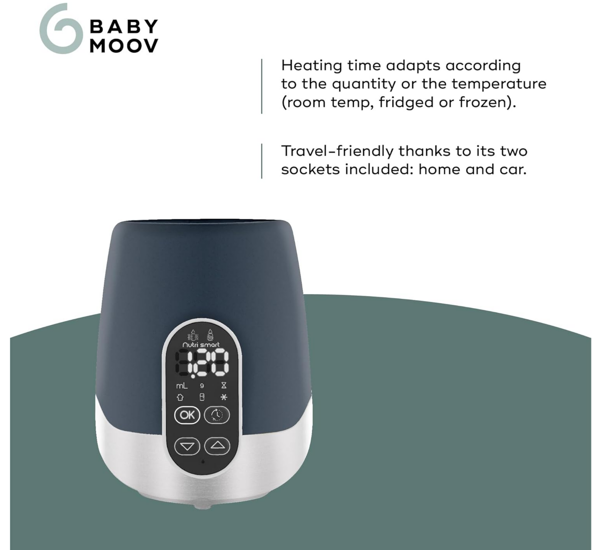 Ngrohës shishesh për udhëtim NutriSmart