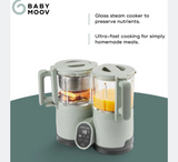 Апарат за храна за бебиња Nutribaby 4 во 1 Glass 2.0 Celadon Green