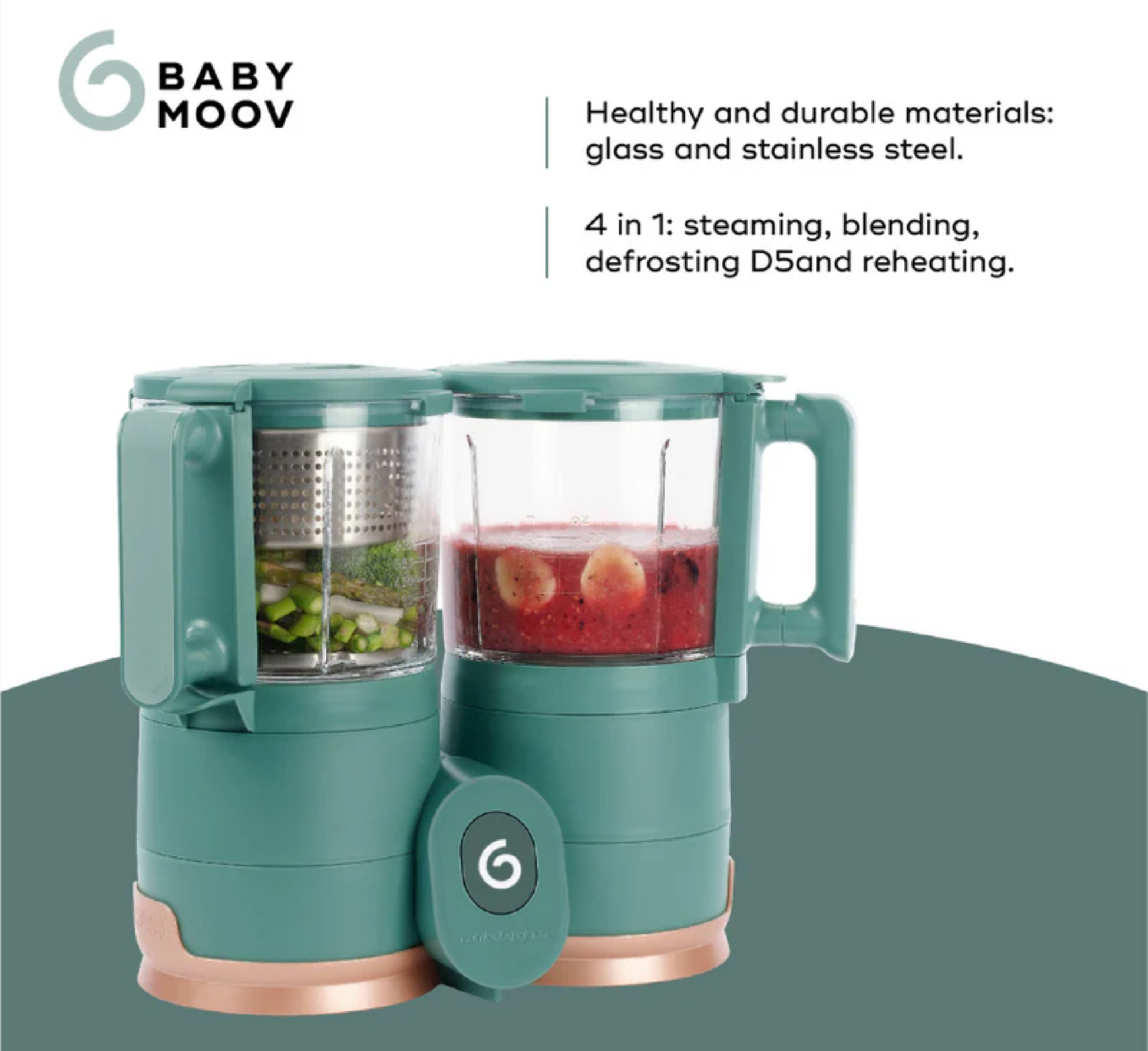 Nutribaby 4in1 Glass Food Prep Maker