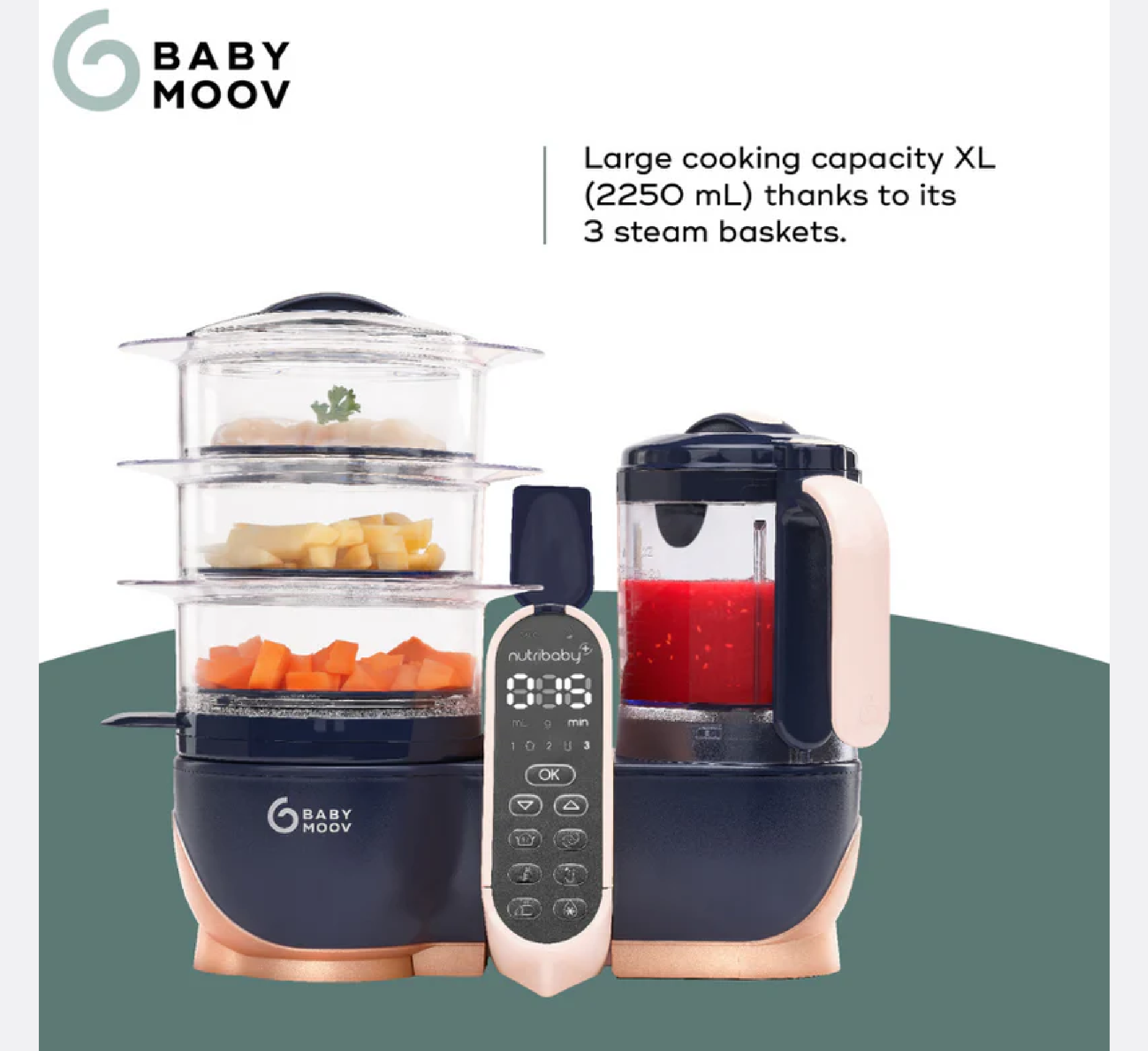 Nutribaby+ 6in1 XL Baby Food Maker