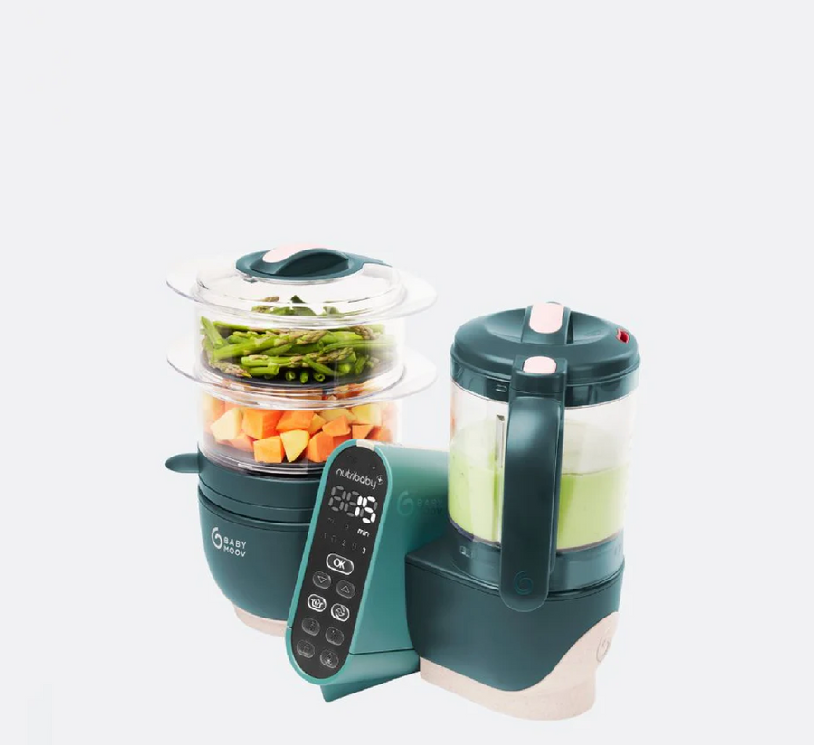 Nutribaby(+) Makinë për përgatitjen e ushqimit për foshnje 6 në 1