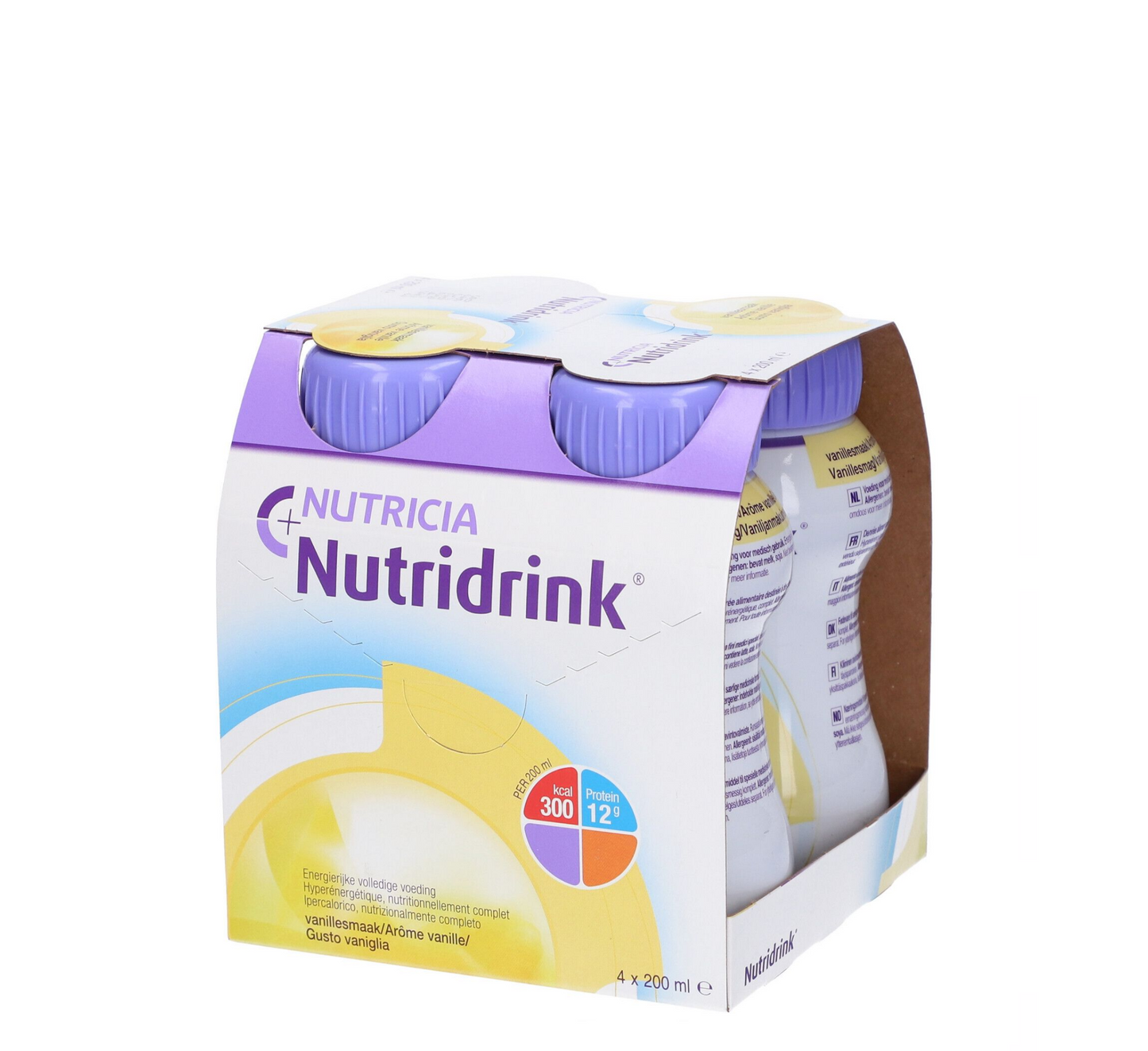 Vanilje kompakte Nutricia Nutridrink (4*200 ml)