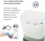 Sterilizues Nuvita 2 në 1 me tharje SteriDry