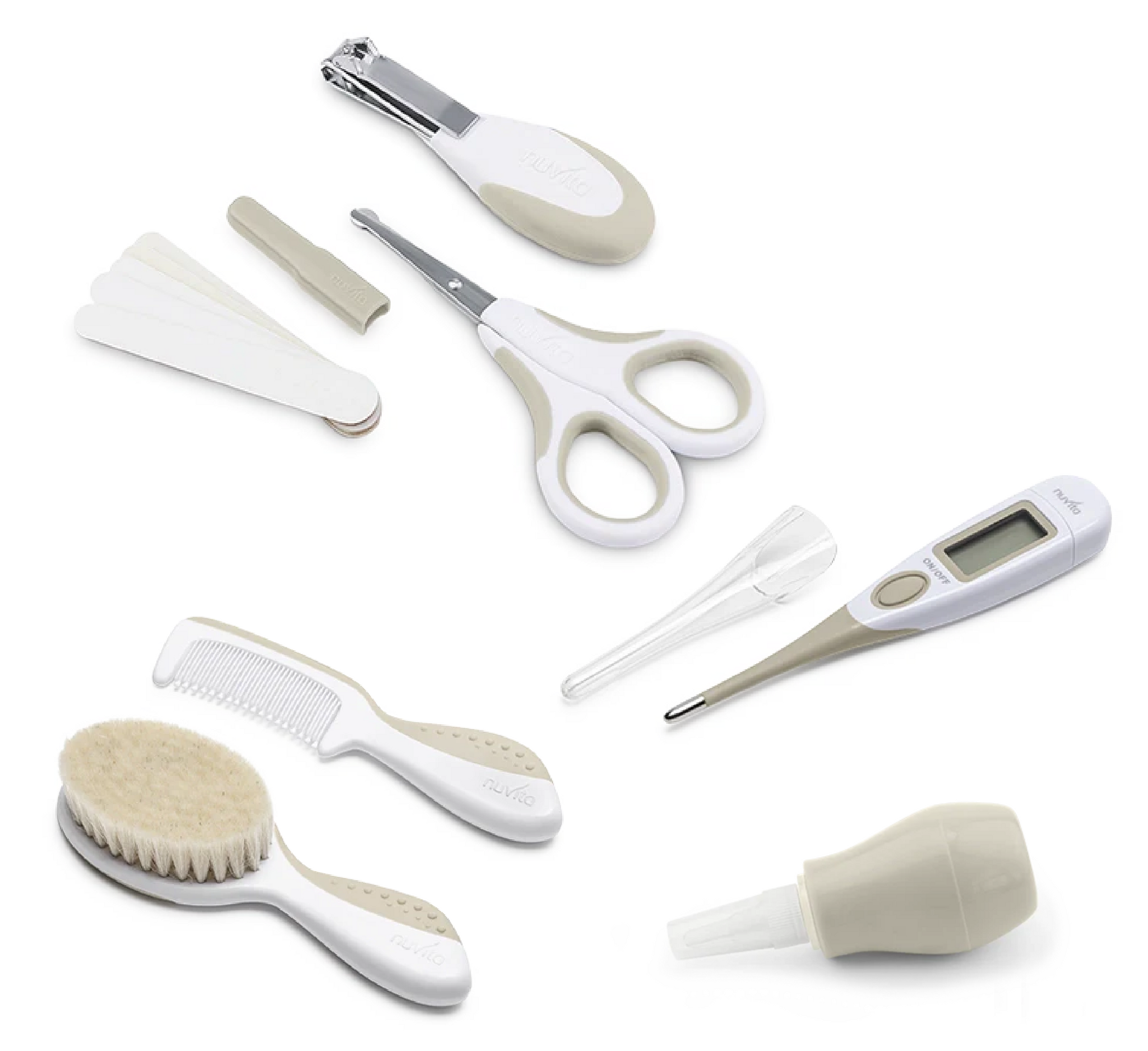 Set bukurie Nuvita Baby Care me termometër dixhital 0m+