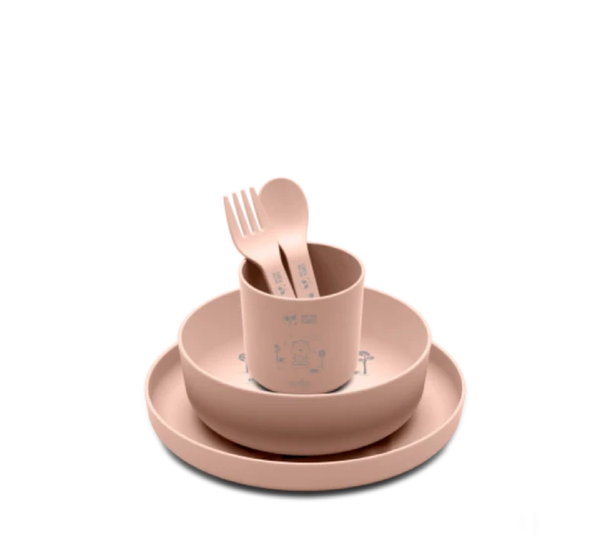 Nuvita Bioplastic Baby Food Set 12m+