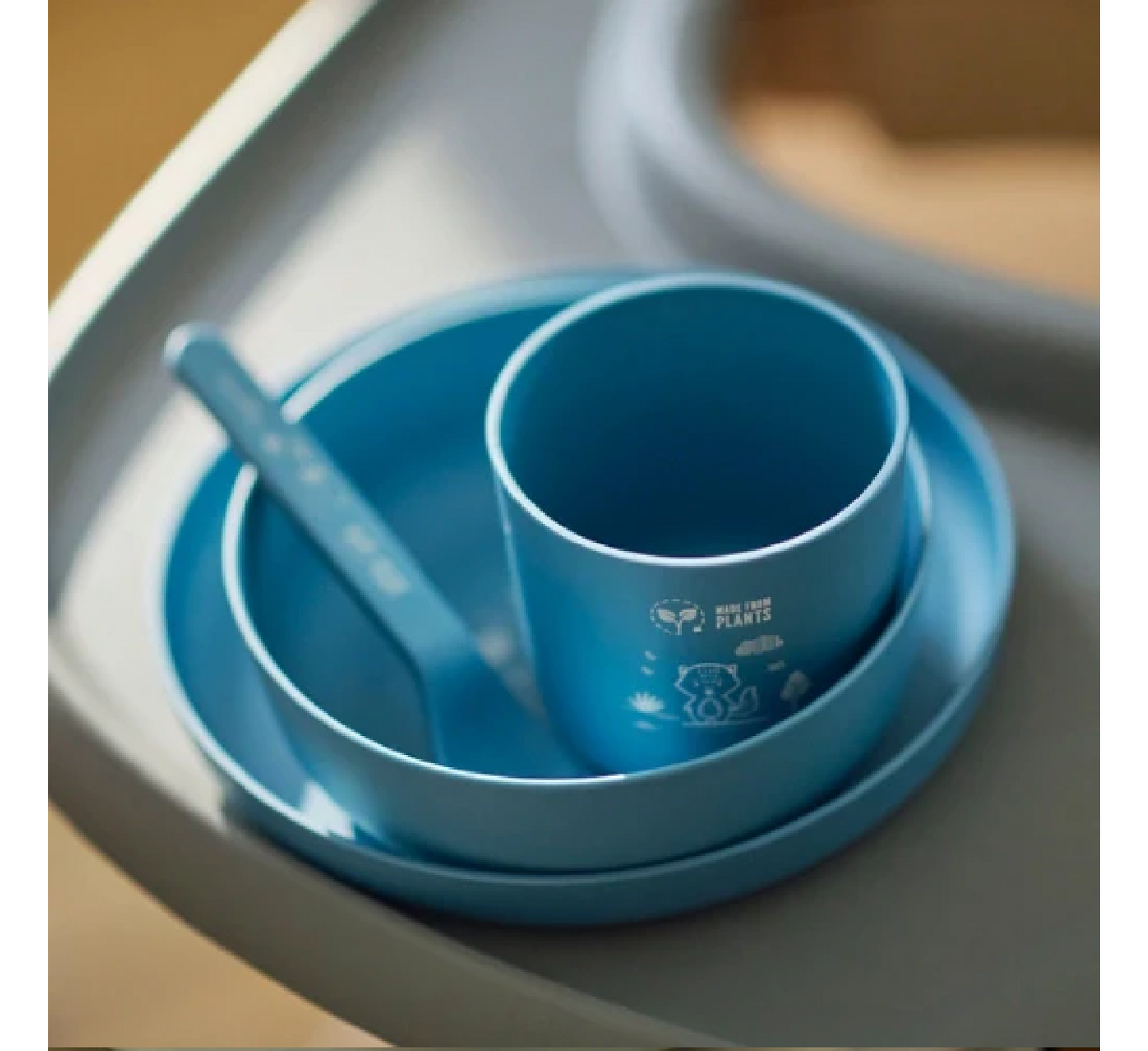 Nuvita Bioplastic Baby Food Set 12m+