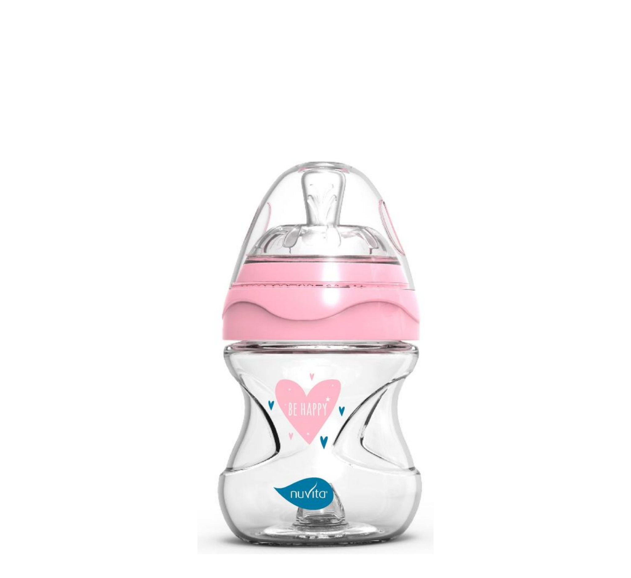Nuvita Glass Anti-Colic Baby Bottle - Materno Feel Glass