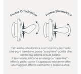 Nuvita Air55 Pacifiers with Symmetrical Teat 6m+ *2pack