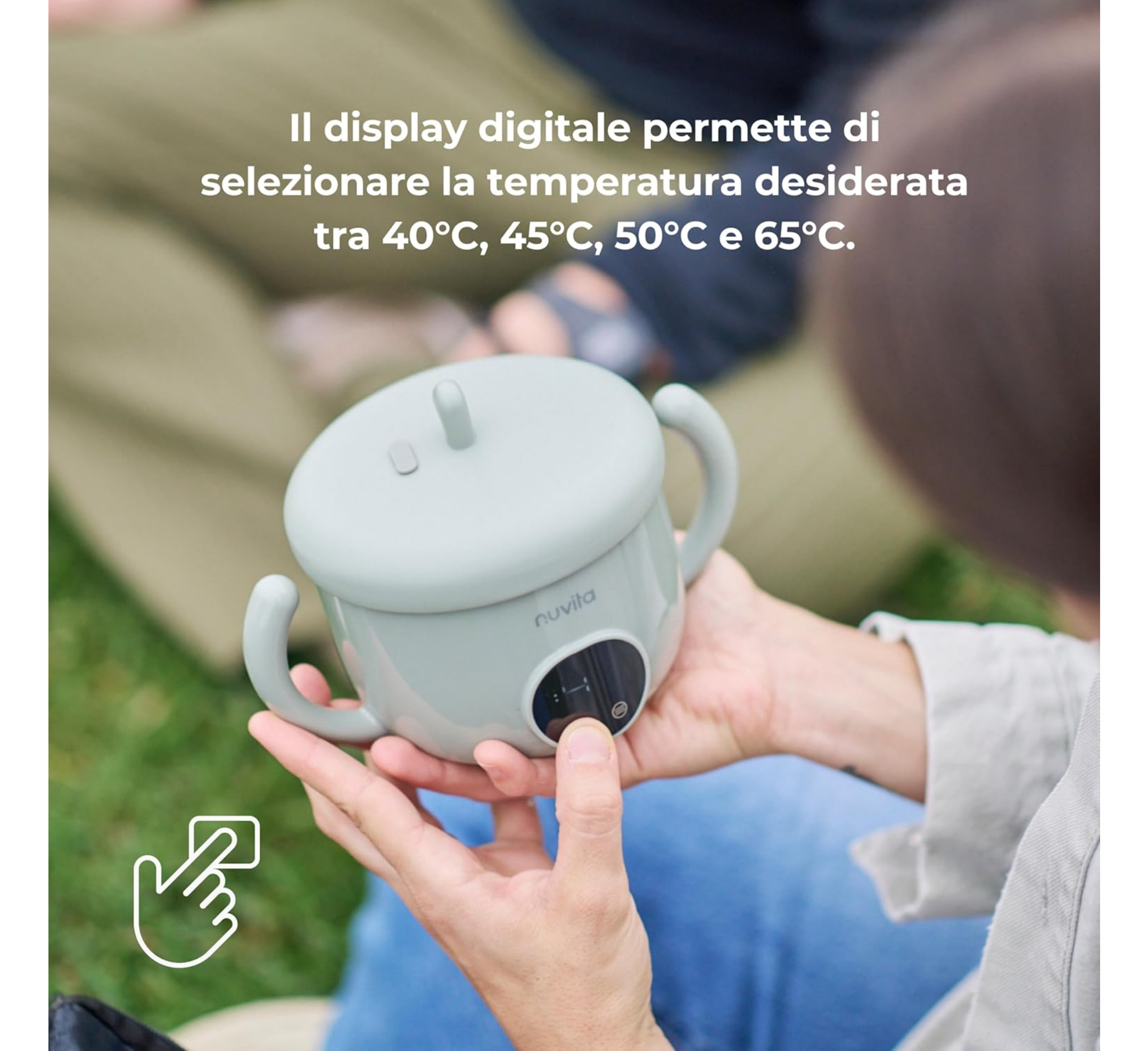 Nuvita Pappa'n'Go Rechargeable Baby Food Warmer
