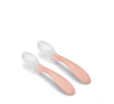Nuvita Set of 2 Silicone Spoons - Easy Eating 8480