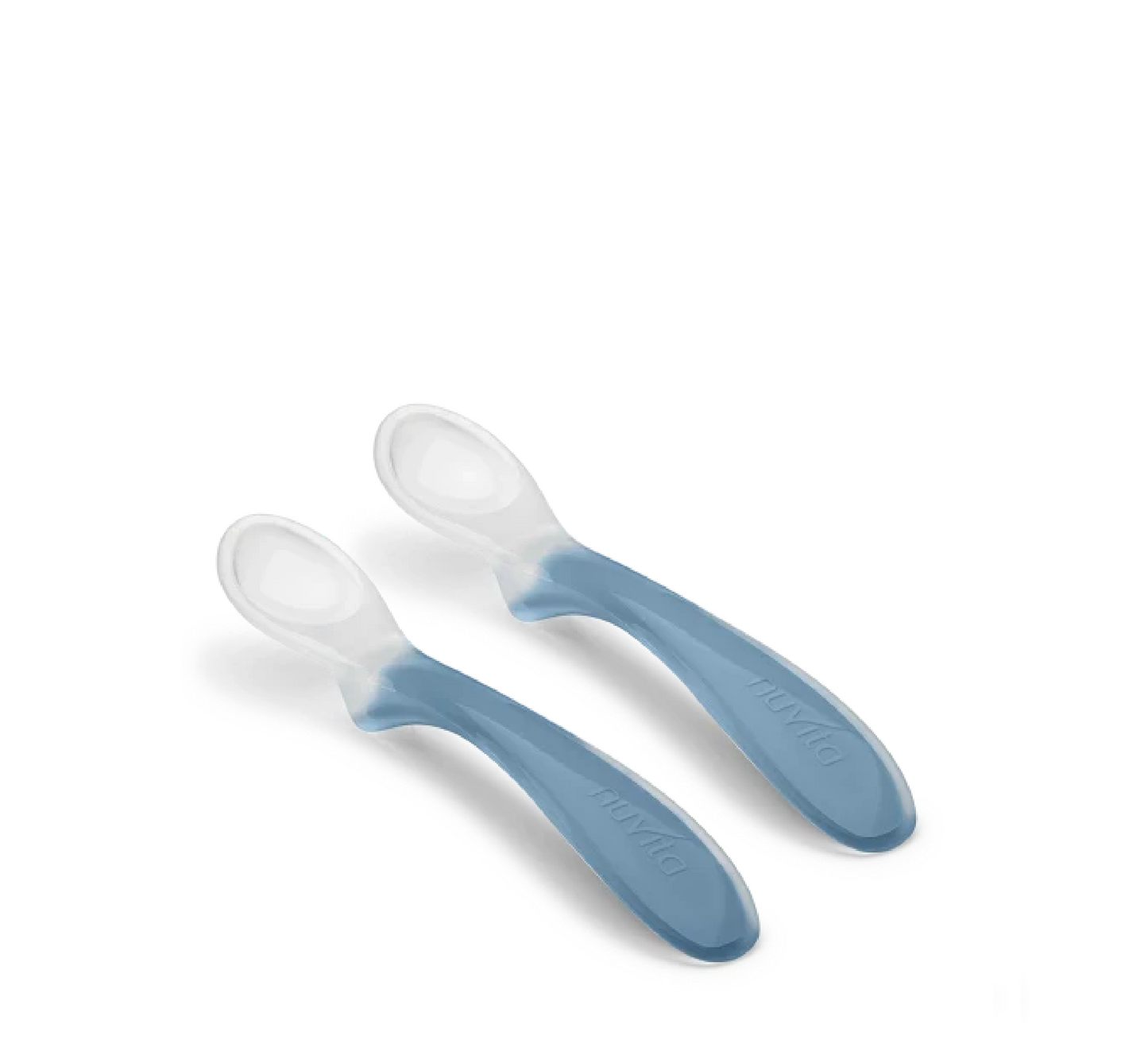Nuvita Set of 2 Silicone Spoons - Easy Eating 8480