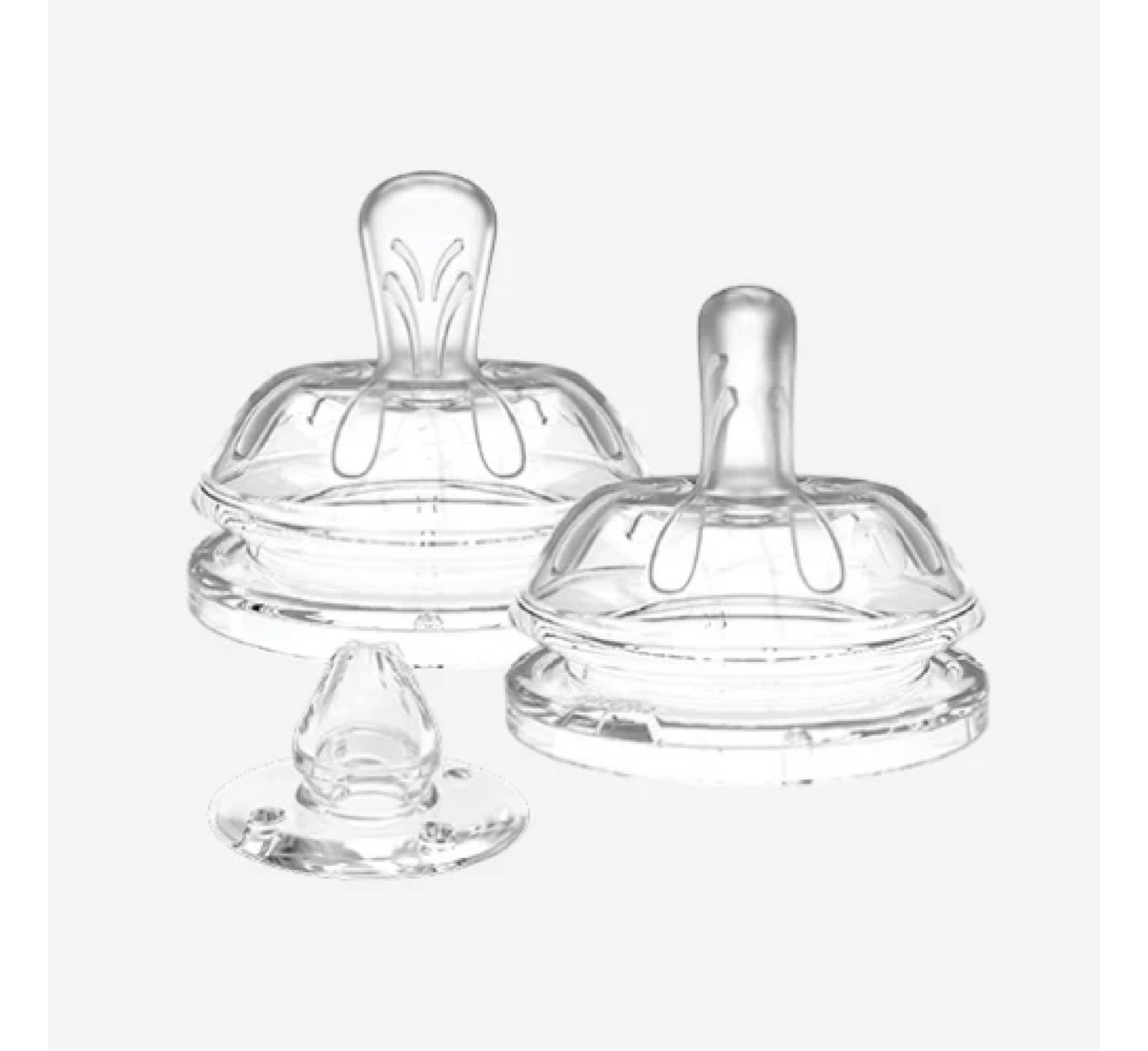 Nuvita Silicone Replacement Set for Nuvita Baby Bottles (biberon ushqyes) *2pack