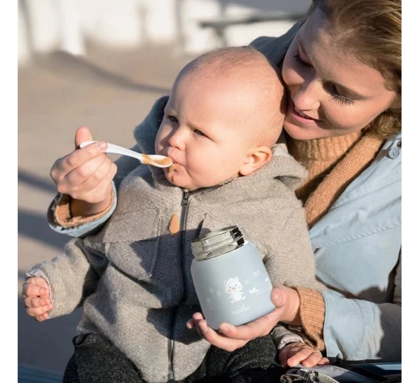 Nuvita Stainless Steel Thermal Food Container