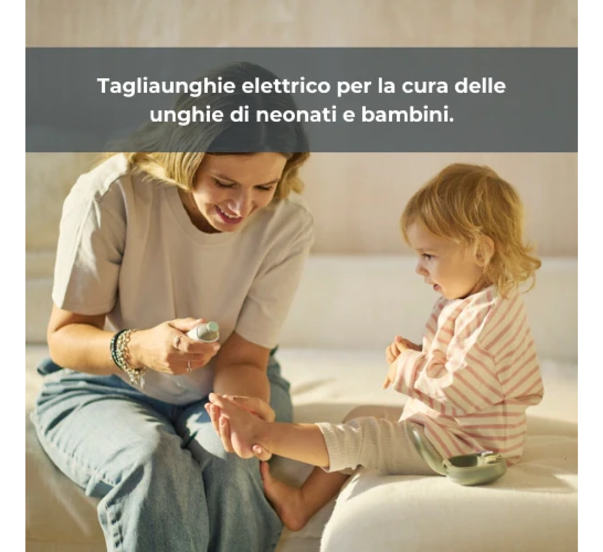 Nuvita Trimmy Electric Nail Clipper & Nail File - 1130