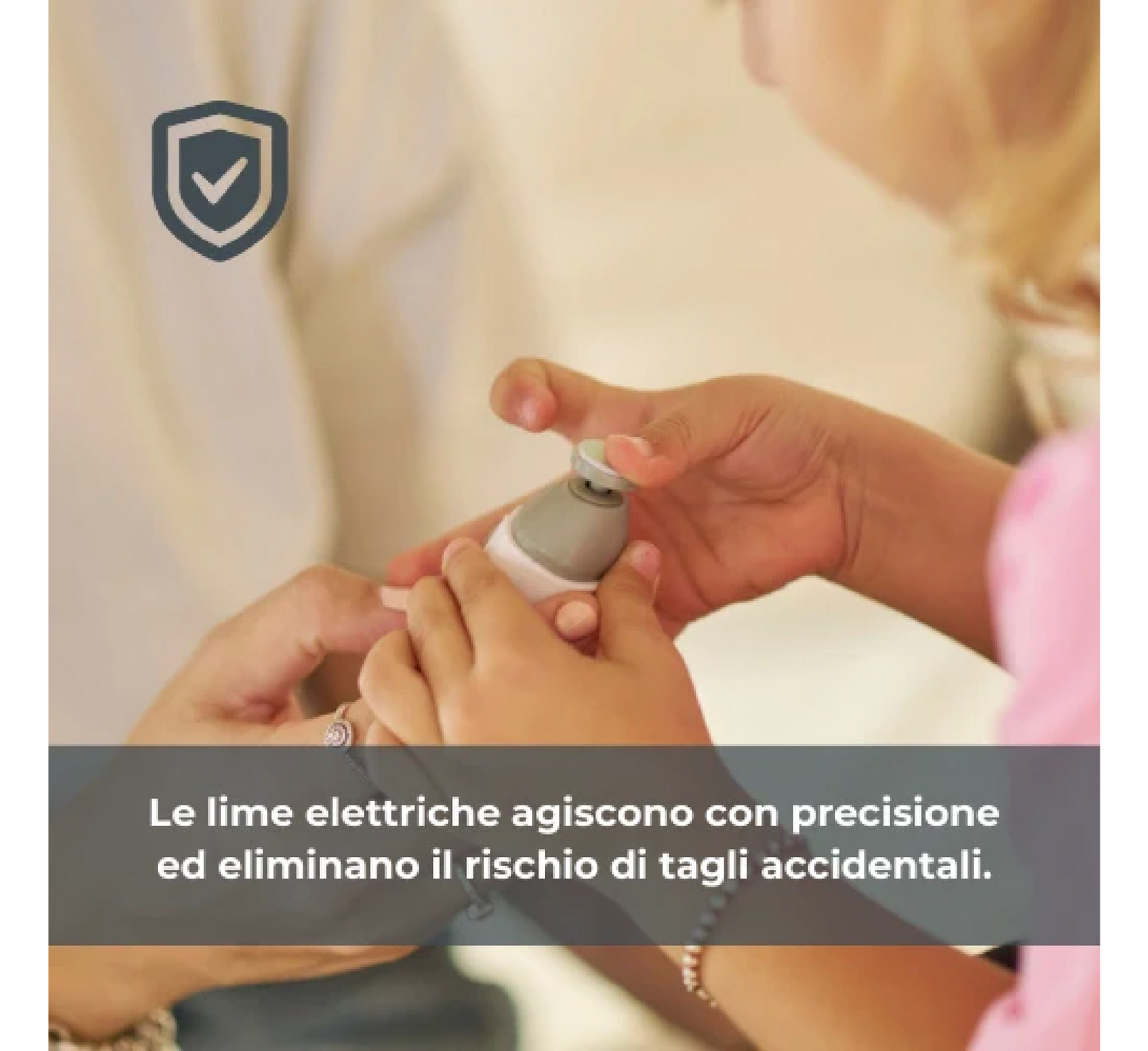 Nuvita Trimmy Electric Nail Clipper & Nail File - 1130