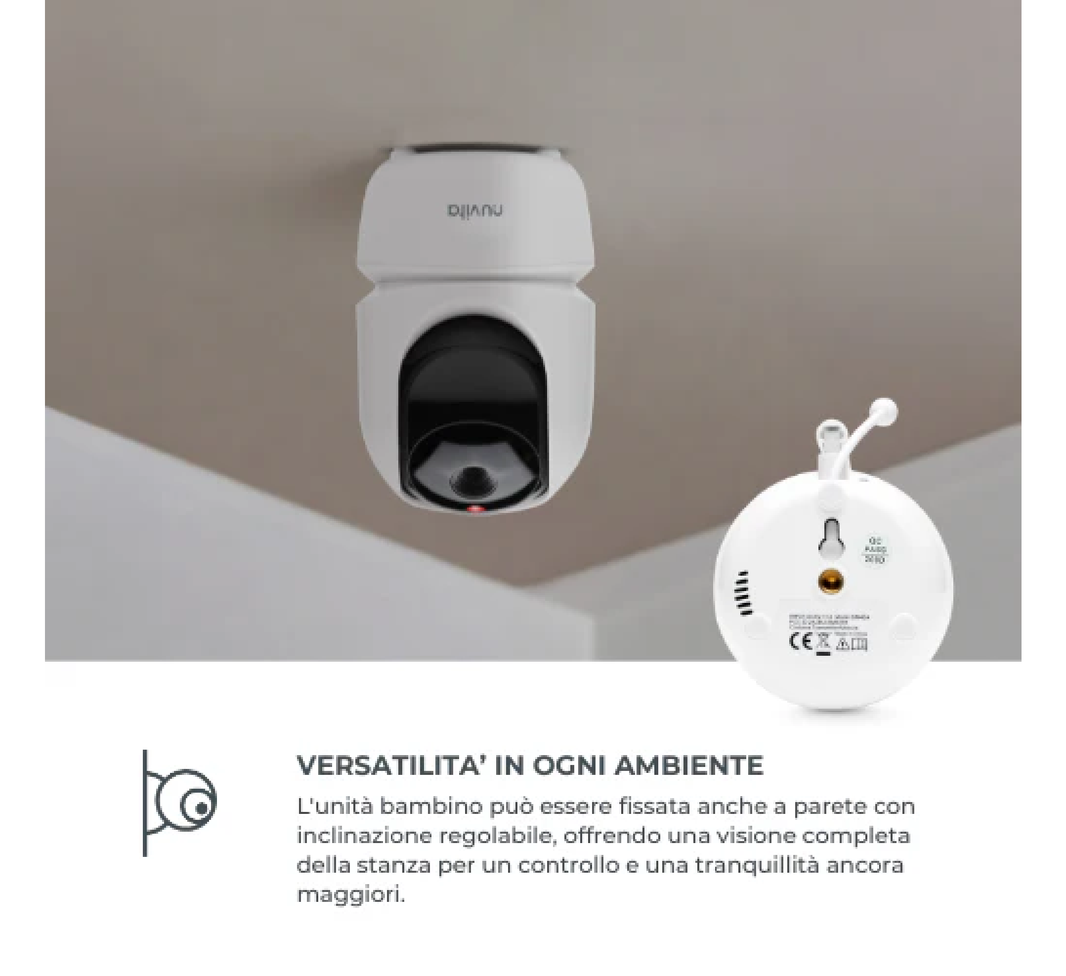 Nuvita Wireless Video Baby Monitor - Videovoice 3045