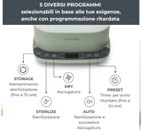 Sterilizues Nuvita 2 në 1 me tharje SteriDry