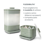 Sterilizues Nuvita 2 në 1 me tharje SteriDry