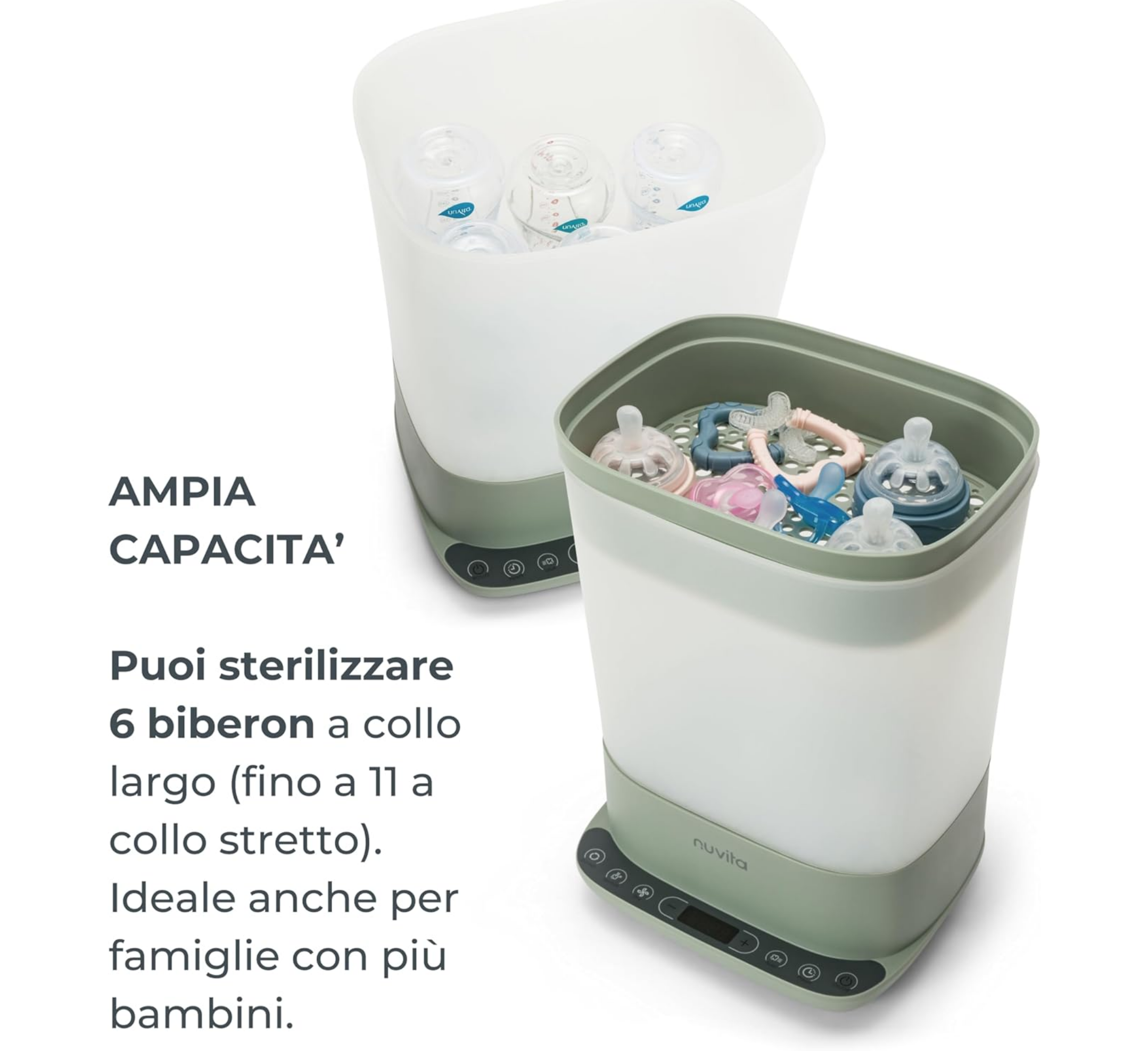 Nuvita 2 in 1 Sterilizer with Drying SteriDry