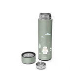 Shishe termike prej çeliku inox Nuvita me termometër LED *500ml