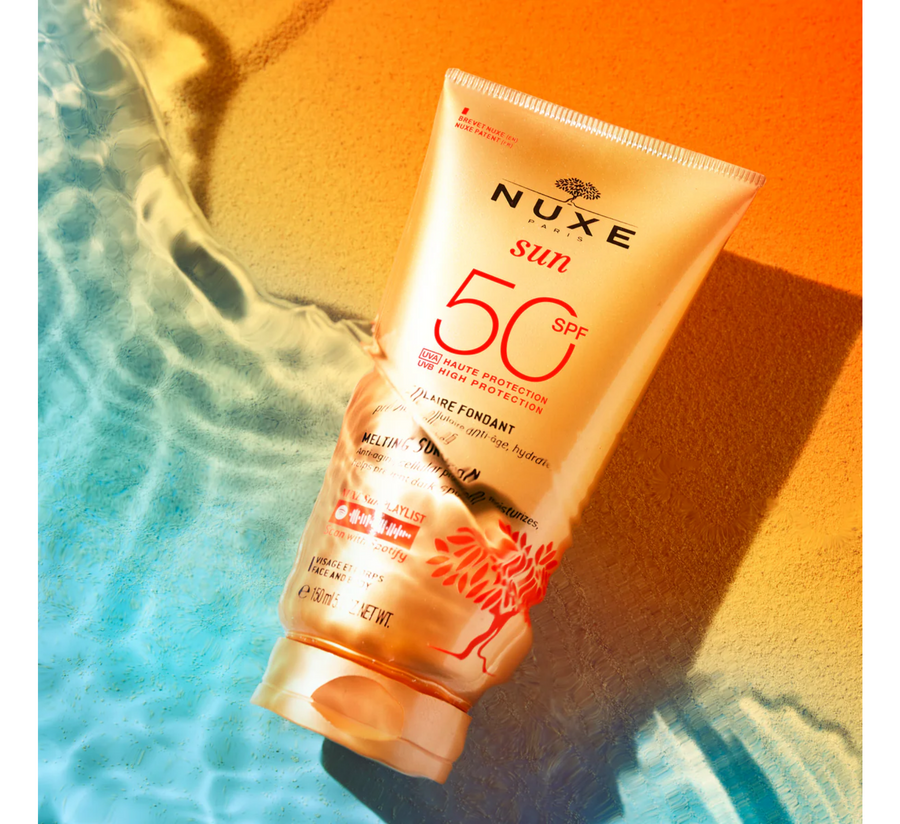 Nuxe Sun - Лосион за сончање со висока заштита SPF 50 (*150 мл)