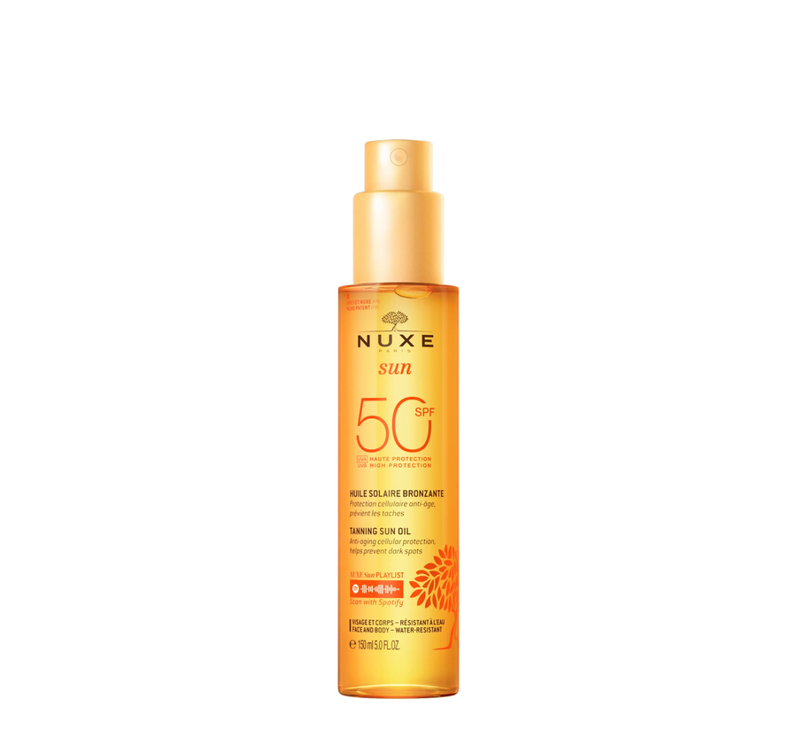 Nuxe Sun - Масло за сончање со висока заштита SPF 50 (*150 мл)