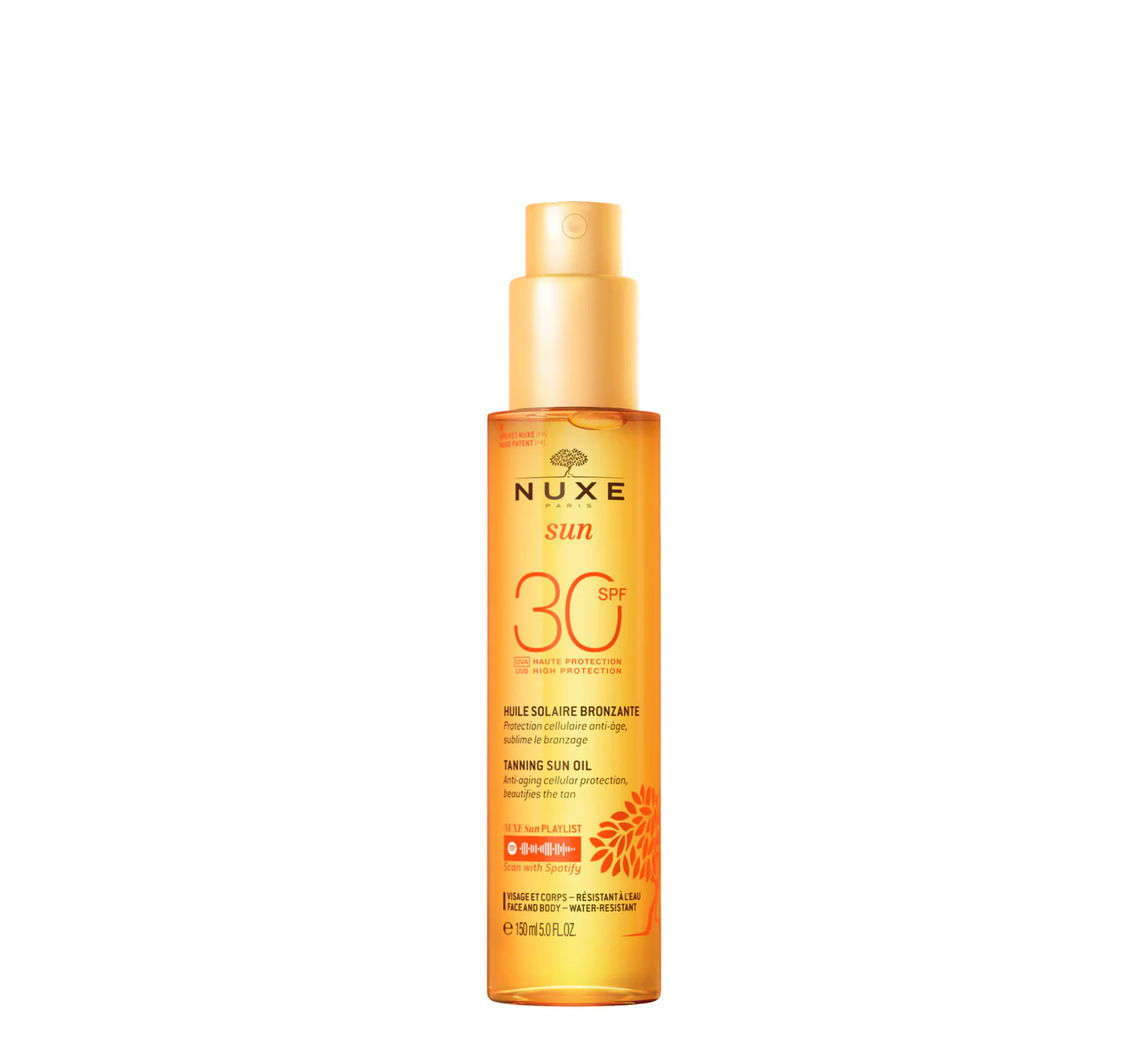 Nuxe Sun - Vaj për nxirje Spf 30 (*150ml)