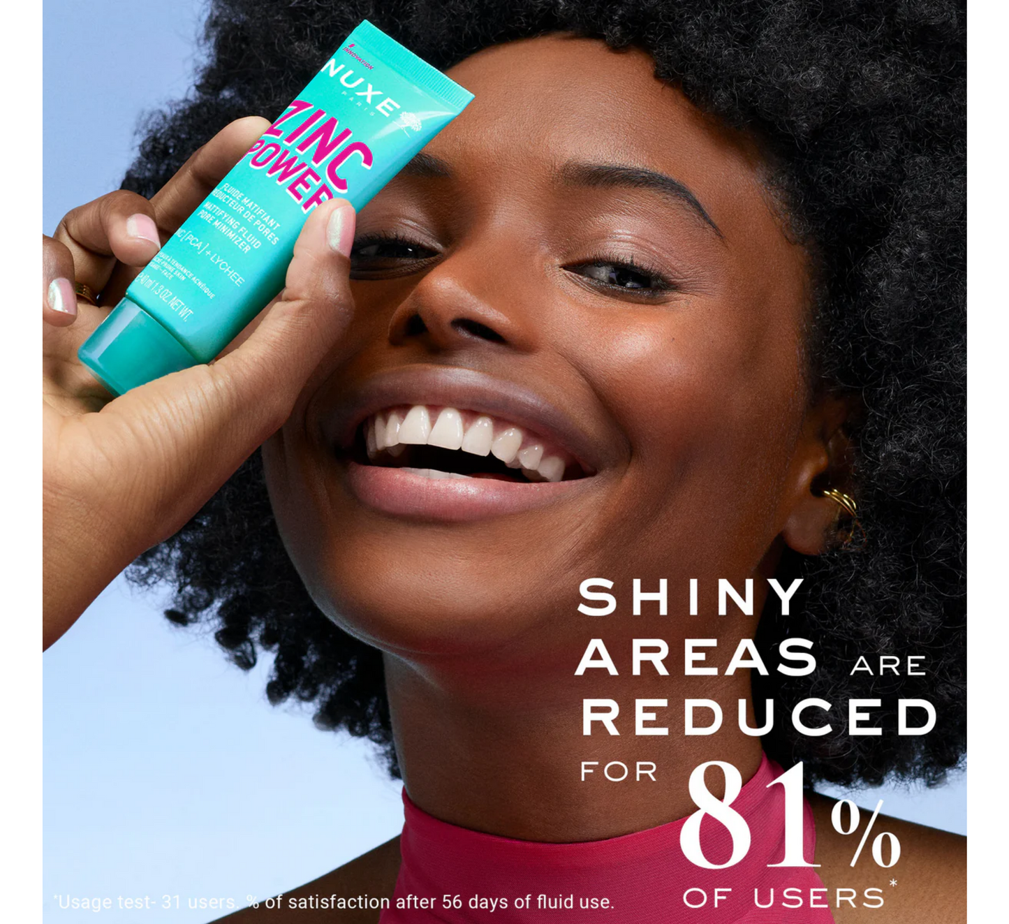 Nuxe ZINC POWER Mattifying Fluid Minimizer Pore Minimizer *40ml