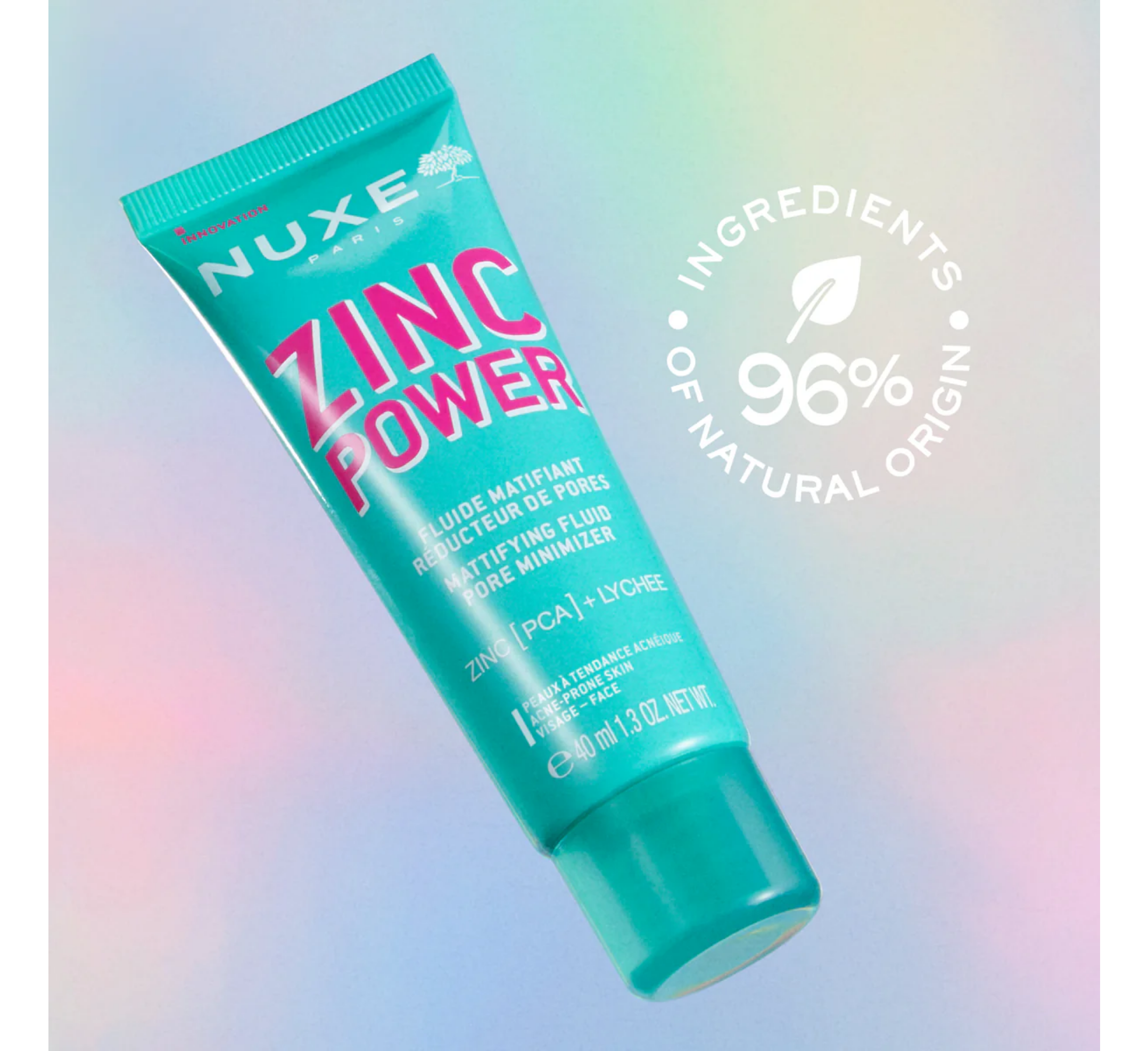 Nuxe ZINC POWER Mattifying Fluid Minimizer Pore Minimizer *40ml