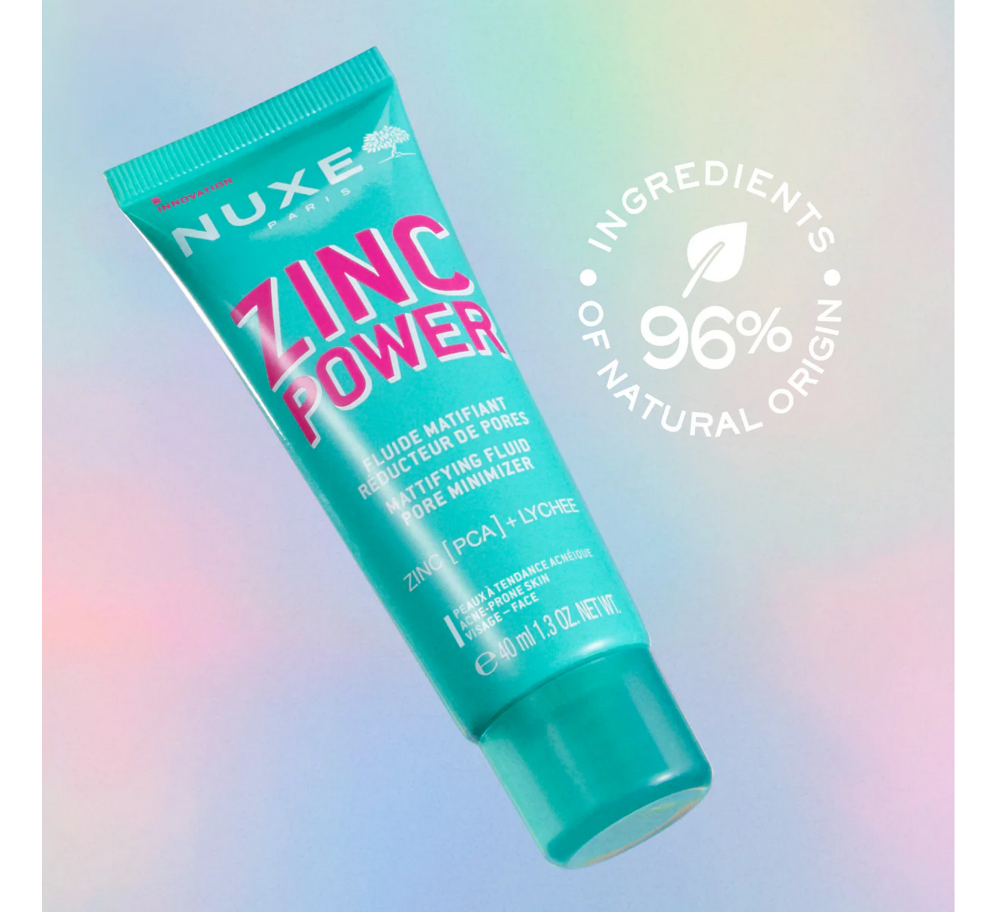 Nuxe ZINC POWER Mattifying Fluid Minimizer Pore Minimizer *40ml