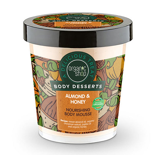 O.SH BODY DESSERT ALMOND & HONEY 450ML (2028E)